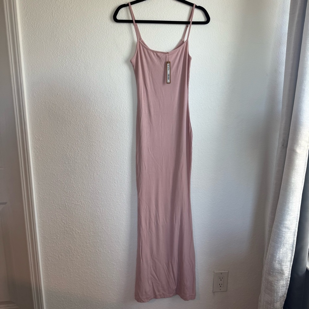 SKIMS Soft Lounge Long Slip Dress – Morganite (L) NWT